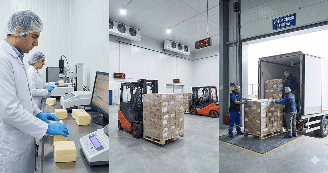 Kalite kontrol ve sevkiyat